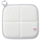 【コパ公式】 ゴムポン 小鼻つるつる 顔用 洗顔スポンジ 毛穴 黒ずみ 角質ケア ピーリング あかすり 日本製 ライトグレー