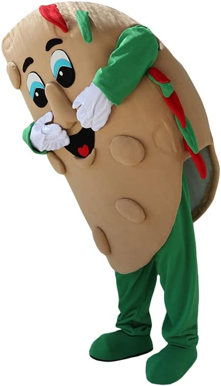 Taco Cartoon Adult Cosplay Mascot Costume