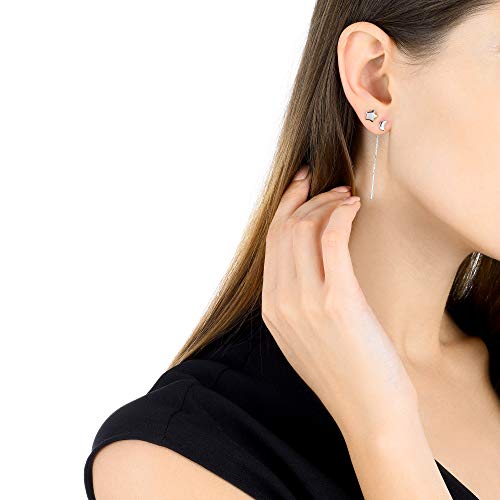 Chow Sang Sang 950 Platinum Single Dangle Earring 89179E (Sold Single Not Pair)3