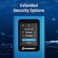 Kingston IronKey Vault Privacy 80 - Externe SSD - FIPS 197-zertifiziert mit XTS-AES-256-Bit-Verschlüsselung-Up to 250MB/s beim Lesen, 250MB/s beim Schreiben - IKVP80ES/1920G – Ansicht 7
