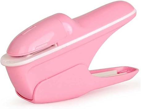 No Staples Nail Free Stapler Mini Paper Book Binding Stapling Machine StaplelessE