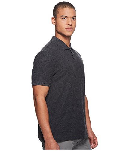 Daddy Polo Short Sleeve Shirt, Dark Charcoal Heather 2.0, Small #TOP3