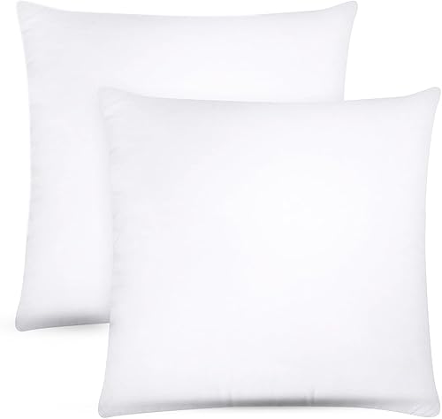Covers & All Insertos de almohada, tela no tejida de 2.26 ozm con relleno de fibra de silicona 15D, duradero, suave, usos universales para