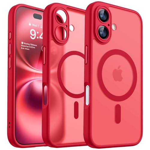 CANSHN Magnetisch für iPhone 13 14 15 16 Hülle 0606