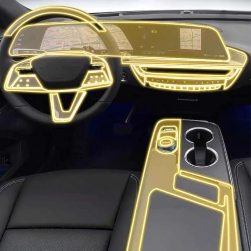 Película protectora TPU para interior de coche Cadillac Lyriq 2024 2025