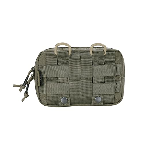 Excellent Elite Spanker Tactical Molle Edc Pouch With Shoulder Strap Adjustable Tactical Admin Pouch Compact Utility Tool Bag Nylon Belt Waist Bag For Tactical Accessories(Rgn) Ranger Green #TOP1