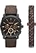 Produktbild Fossil Machine uhr für Herren, Chronographenwerk mit Edelstahl- oder Lederarmband, Dunkelbraun, 42MM