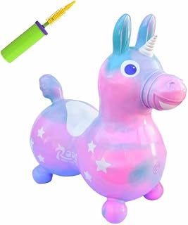 GYMNIC Rody Magical Unicorn Inflatable Hop on (69-30)
