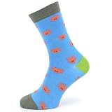 Doris & Dude Bambus-Socken - Krabben - Blau, 3-7