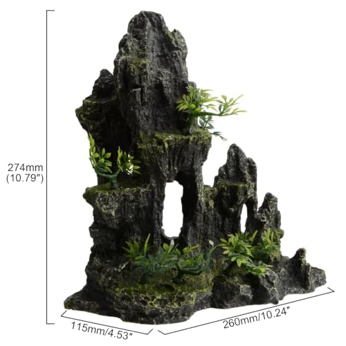 10.79" Tall Aquarium Decorations Large Fish Tank Decor for 10-35 gal Tank by PENCK - Used condition - Image 3