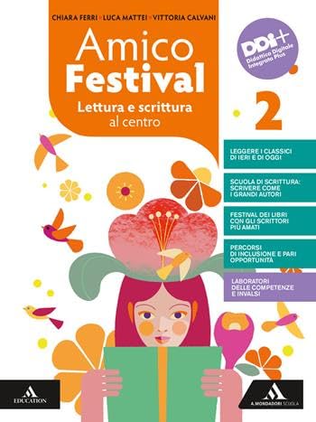 8052331812762 AMICOFESTIVAL + LETTERATURA 2 - (9788824798365) + Materiali didattici – Rebillo