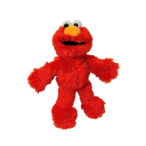 Posh Paws Official Sesame Street Plush 8' Suitable from Birth (Elmo)