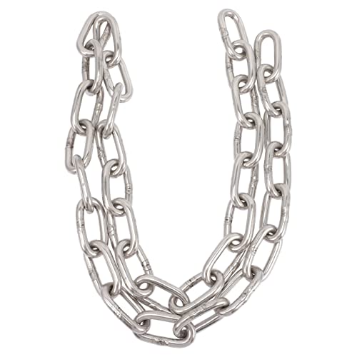 ibasenice Chaîne Acier Inoxydable pour Animaux Chaîne de Séchage de Vêtements Hamac pour Swing et Fixation Accessoires Extérieurs