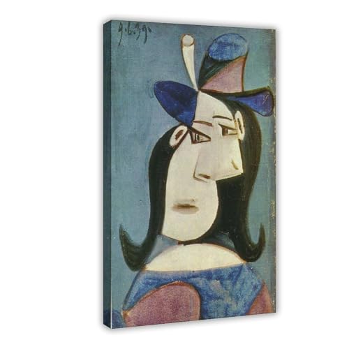 Toile Pablo Picasso Tête de femme pour sublimer votre salon moderne