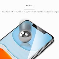 OMOTON 4 Stück Schutzfolie für iPhone 11/iPhone XR/iPhone 12/iPhone 12 Pro – Ansicht 4