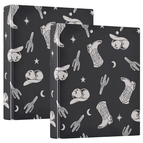 Classeur cactus de cowboy pour organiser vos cours universitaires avec style au quotidien