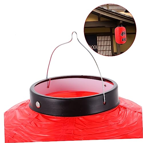 Image of DOITOOL Waterproof Japanese Style Hanging Lantern 20.87In Decorative Pendant Light for Outdoor Restaurant Festival Ambiance