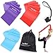 JIM'S STORE Bandas de Resistencia Fitness Cintas Elásticas de Resistencia Set de 3 Bandas para Yoga, Crossfit, Entrenamiento de Fuerza y Pilates