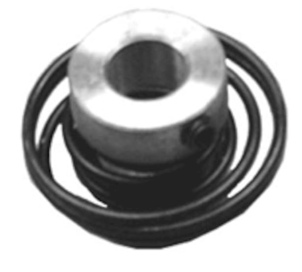 Crown 10010 Mechanical Coupling Assembly, 1/2 x 1/2 Inch Shaft Diameter, Brass Gear Spiralink 10010
