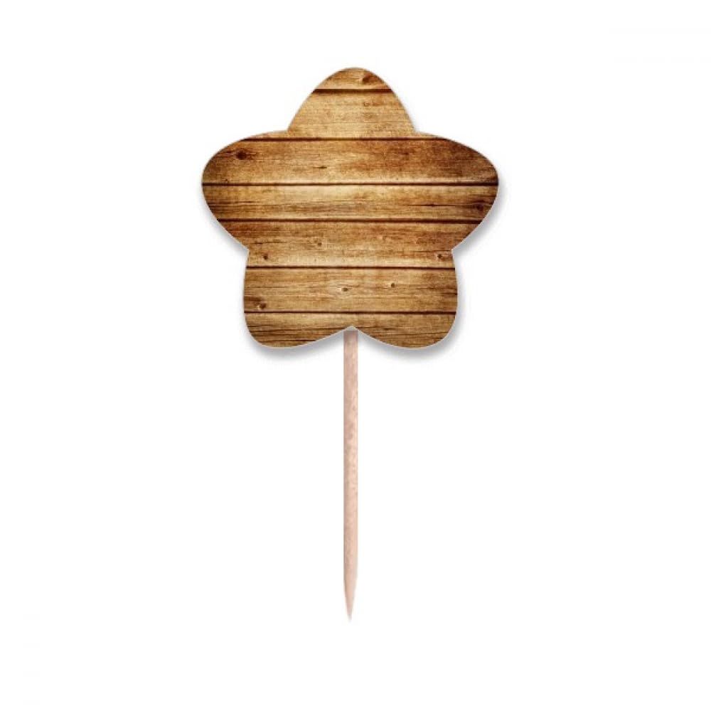 Piques à cupcakes perforés motif rayures pour décoration muffin