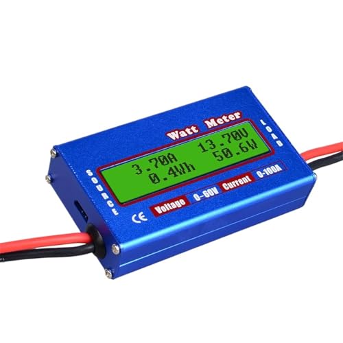 Comprobador de batería CC 60V para evitar apagones en tus vuelos RC