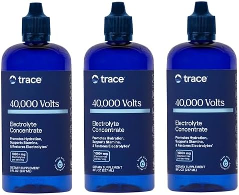 Trace Minerals 40,000 Volts - Supports Hydration, Energy, Muscles...