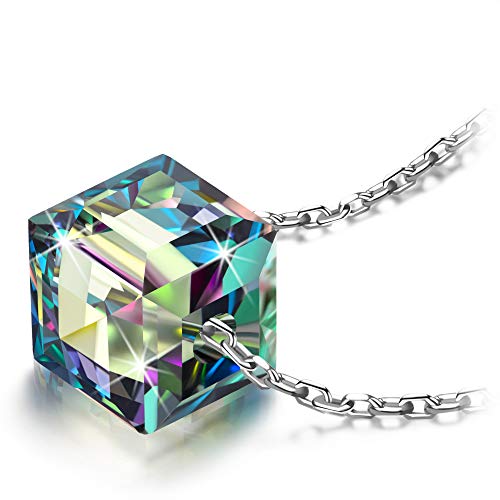 Alex Perry collar plata 925 regalos para mujer colgante para niñas regalo cristal paradise shine joyas día de san valentín día de la madre navidad cumpleaños regalos para mamá damas esposa novia