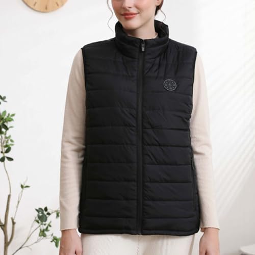 Chaleco calefactable elegante de poliéster suave con diseño premium unisex 2