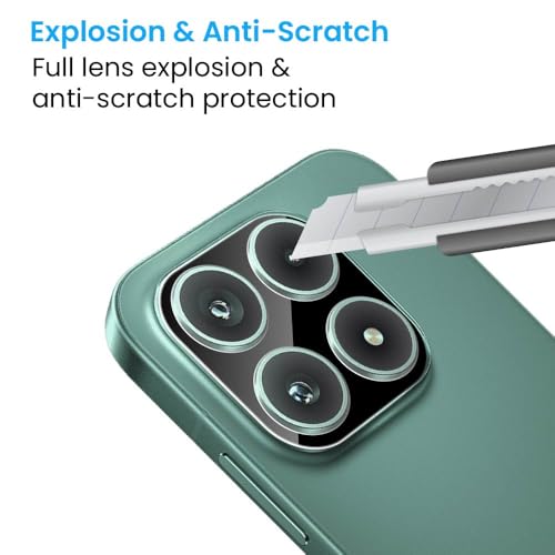 Image of ArmourPro Premium Camera Lens Protection Compatible with Xiaomi 17 (6.3 Inches) With Edge to Edge Full Camera Coverage | Black, Pack of 1