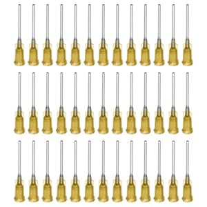 QUARKZMAN Industrielle stumpfe Spitzenkanüle 17G, 40 Stück