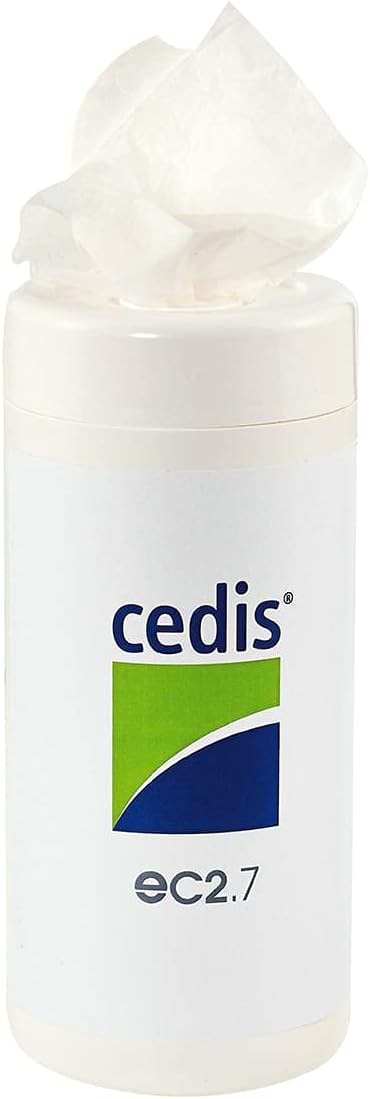 90 Cedis cleansing wipe/in large dispenser, for earmolds and hearing aids