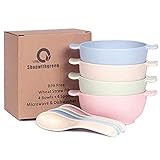 baby geschirr wmf 🍵：SPÜLMASCHINE & MIKROWELLENSICHER - Shopwithgreen Schüssel kann in der Spülmaschine gereinigt werden, was Ihnen wertvolle Zeit sparen kann. Sie können auch in Mikrowellenherden und Öfen verwendet werden. Es ist auch sehr sicher.
