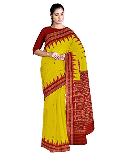 ODISHAHANDLOOM khandua silk saree in mulberry silk – image 2