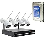 ✔ Excellente vision nocturne – La technologie infrarouge assure des images claires même dans l'obscurité totale, pour une sécurité fiable 24 heures sur 24