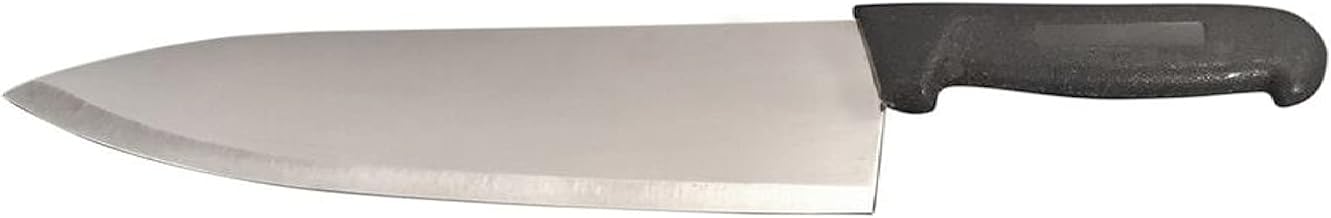 Cozzini Cutlery Imports 12" Chef Knife Black Handle - Razor Sharp Commercial Kitchen Cutlery - Cook's Knives (12" Chef)