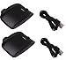 Hagibis replacement Samsung Galaxy Gear S R750W Smart Watch Chargers (2 pcs charger)