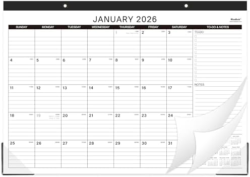 2026 Desk Calendar - Jan 2026 - Dec 2026, 12 Months Calendar 2026...