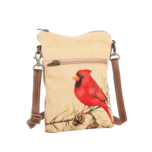 Cardinal Pine - Wristlet Wallets for Women, Crossbody Sling Bags, Tote Bag, Small Crossbody Purse, Cotton Canvas3