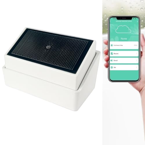 Sensore di pioggia ZIGBEE con rilevamento in tempo reale per assistente domestico e Z2M con IPX4 impermeabile e uso esterno