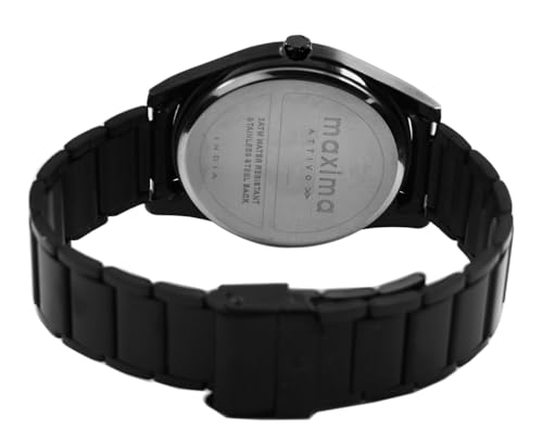 Image of Ego by Maxima Analog Silver Dial Men's Watch-35345CMGB