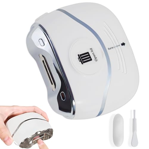 Cortauñas Eléctrico Automático Funciona con Pilas Lima de Uñas Eléctrica Profesional Cortauñas Manicura y Pedicura Seguro para Bebés, Niños, Adultos y Ancianos