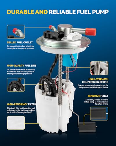 Image of PHILTOP Electric Fuel Pump Assembly FG1304 Fit for Chevrolet Colorado
