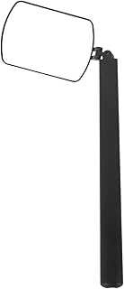 فوميز. مرايا لوصلات الرموش، قابلة للطي والتعديل، ادوات تجميل صغيرة لفحص الرموش، ادوات تجميل، اسود