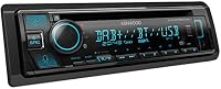 Kenwood KDC-BT560DAB CD-Autoradio mit DAB+ & Bluetooth Freisprecheinrichtung (USB, AUX-In, 1 x Pre-Out 2.5V, Soundprozessor, 4x50 W, VAR. Beleuchtung, DAB+ Antenne), Schwarz – Ansicht 1