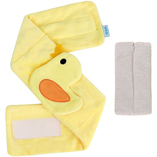 Image of Hilph Baby Colic and Gas Relief for Newborns Infants, Heated Tummy Wrap, Baby Swaddling Belt Warmth, Natural Relief for Upset Stomach in Babies and Toddlers (Yellow Duck)