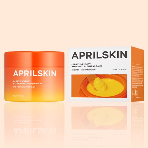 Aprilskin Carrotene IPMP™ Hydromelt Cleansing Balm| Vegan, Cruelty-Free | Non-comedogenic, ...