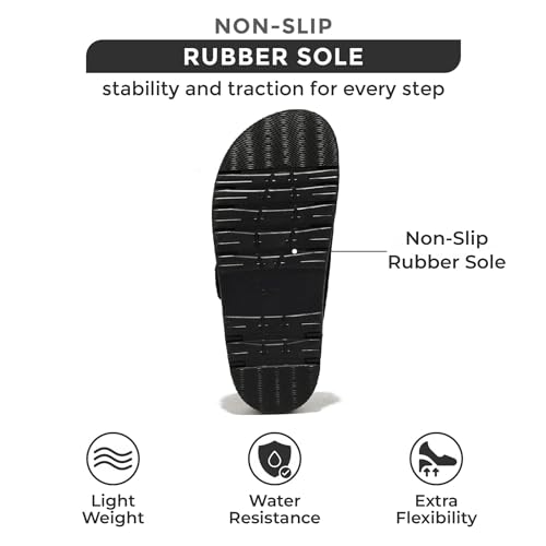 Project Cloud Platform Summer Sandals for Women 2025 - Comfortable and Adjustable Straps Summer Slides with Memory Foam Insole - Non-Slip Casual Womens Sandals