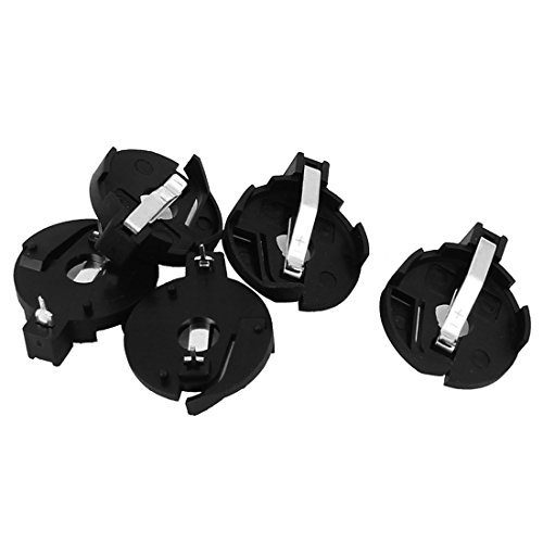 uxcell コイン電池ホルダー ボタン電池ケースCR2016 2025 2032 5個入り uxcell コイン電池ホルダー ボタン電池ケースCR2016 2025 2032 5個入り