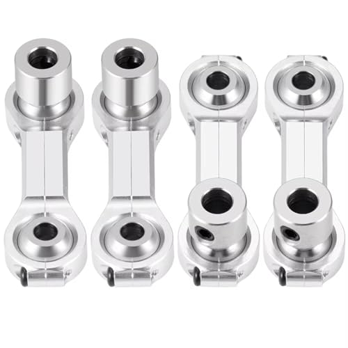 Compatible With Losi 1/5 5IVE-T 2.0 RC �J�[�g���b�N�A�b�v�O���[�h�p�[�c�C���X�y�A�A�N�Z�T���[1�Z�b�g�A���~�����A���`�`���g���b�h�Z�b�g�ƌ݊������� �p�[�c RC�J�[(Silver)