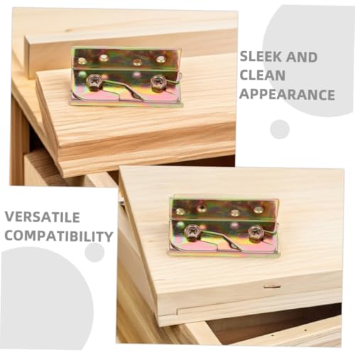 Supports de rail de invisibles kit de fixation vis connecteurs - 4